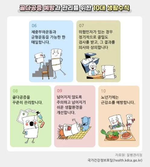 10대 생활수칙 6-10