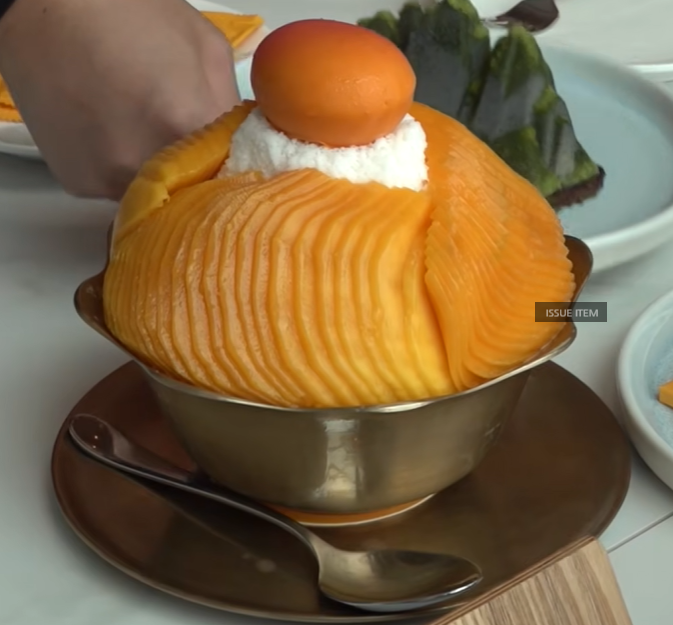 카시아 속초 애플망고 빙수
