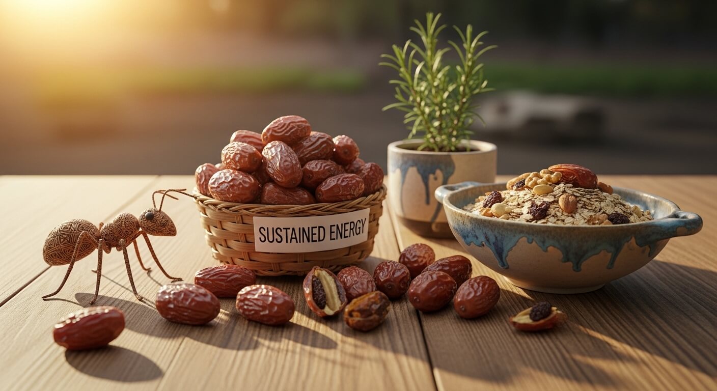 육체노동자에게 좋은 대추야자 간식법