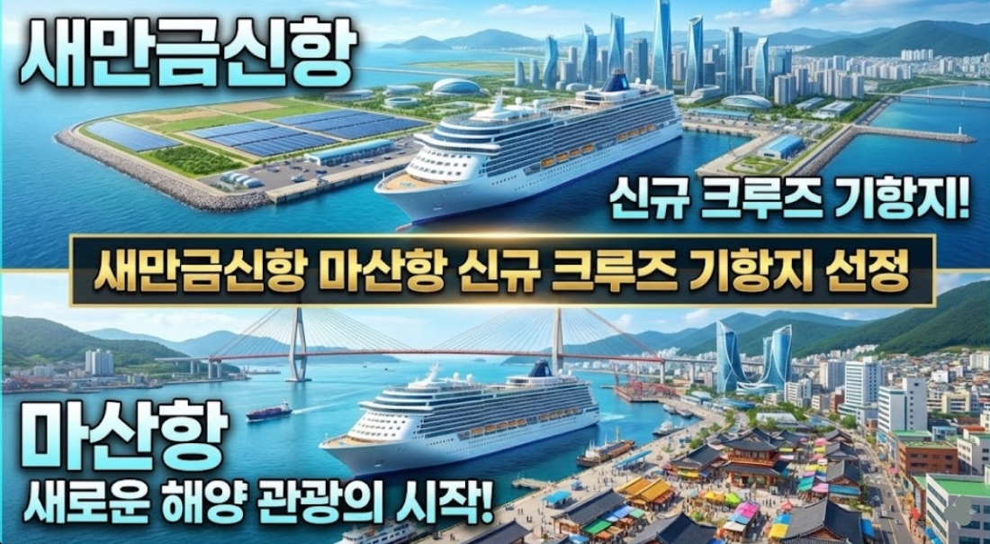 새만금신항-마산항-신규-크루즈-기항지