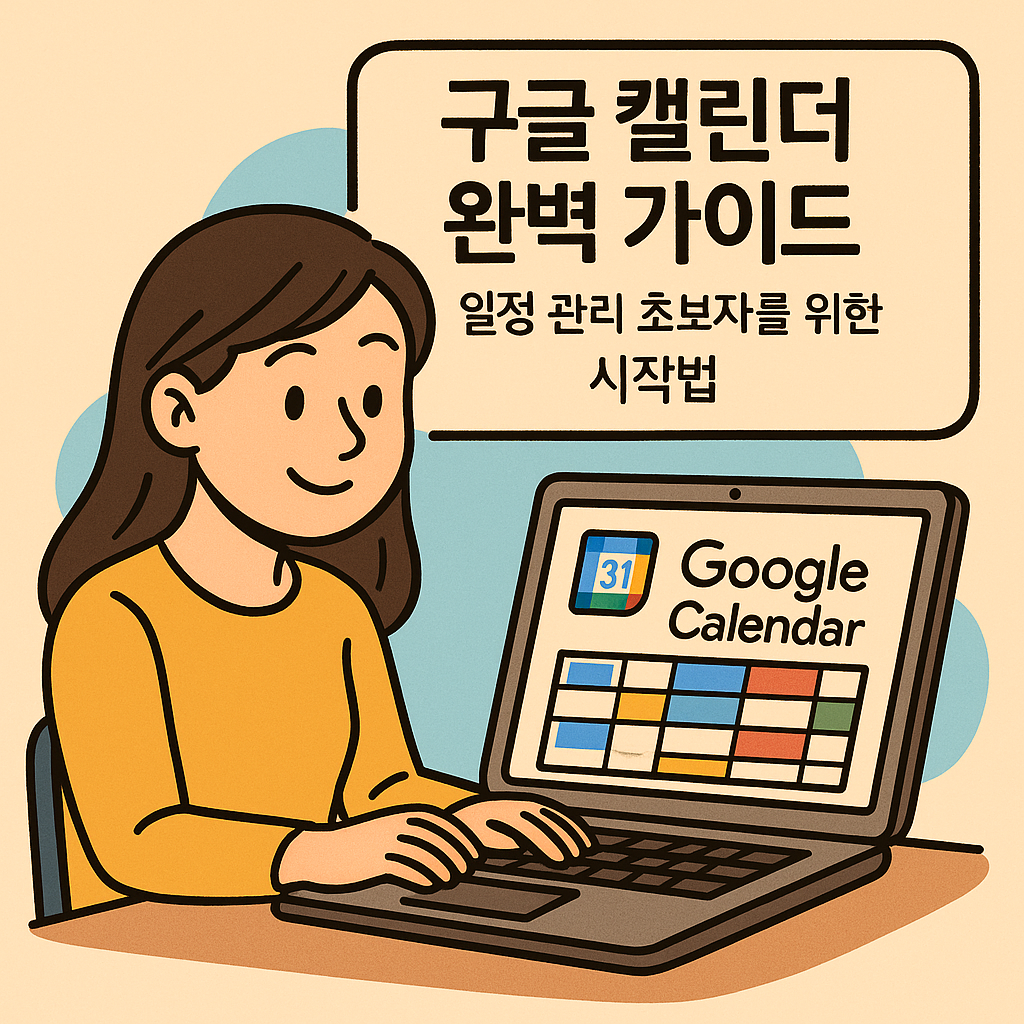 구글 캘린더 완벽 가이드: 일정 관리 초보자를 위한 시작법
