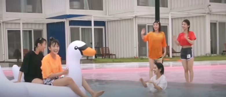 물에 들어가지 않는 슈화