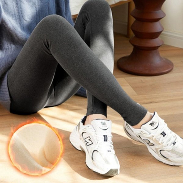 무발 기모 타이즈 심리스 쫄바지 겨울 방한 레깅스