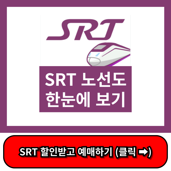SRT 노선, 모든 노선 총정리