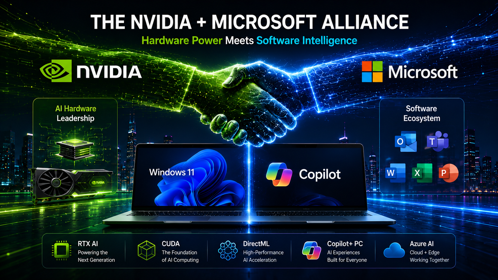 NVIDIA and Microsoft partnership driving the future of AI-powered personal computers