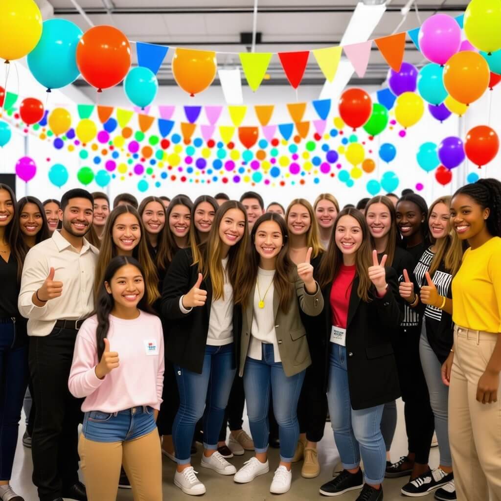 행사 종료 후 참가자들이 함께 찍은 단체 사진.