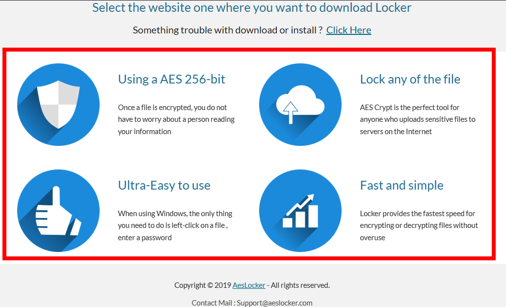 aeslocker 다운로드 홈페이지 주소