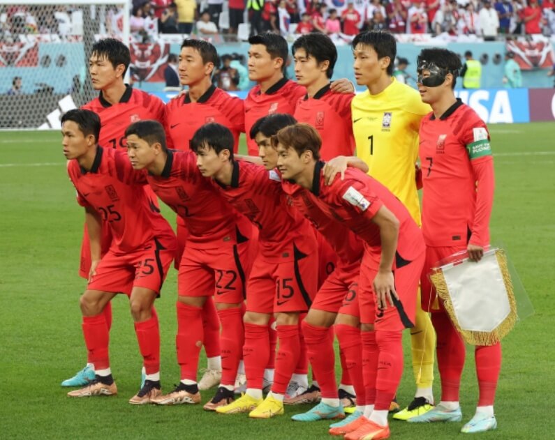 월드컵 한국선수 사진