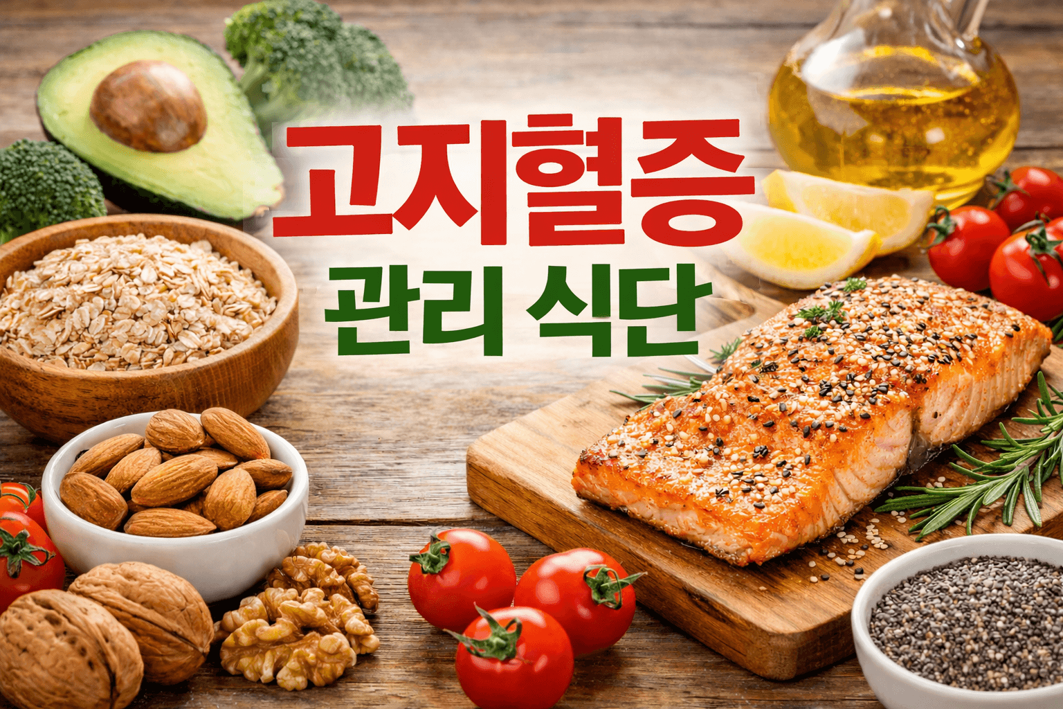 고지혈증 관리 식단 완벽 가이드 ❘ 콜레스테롤 낮추는 음식 Top 10