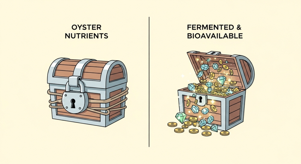 유산균 발효 굴 추출물