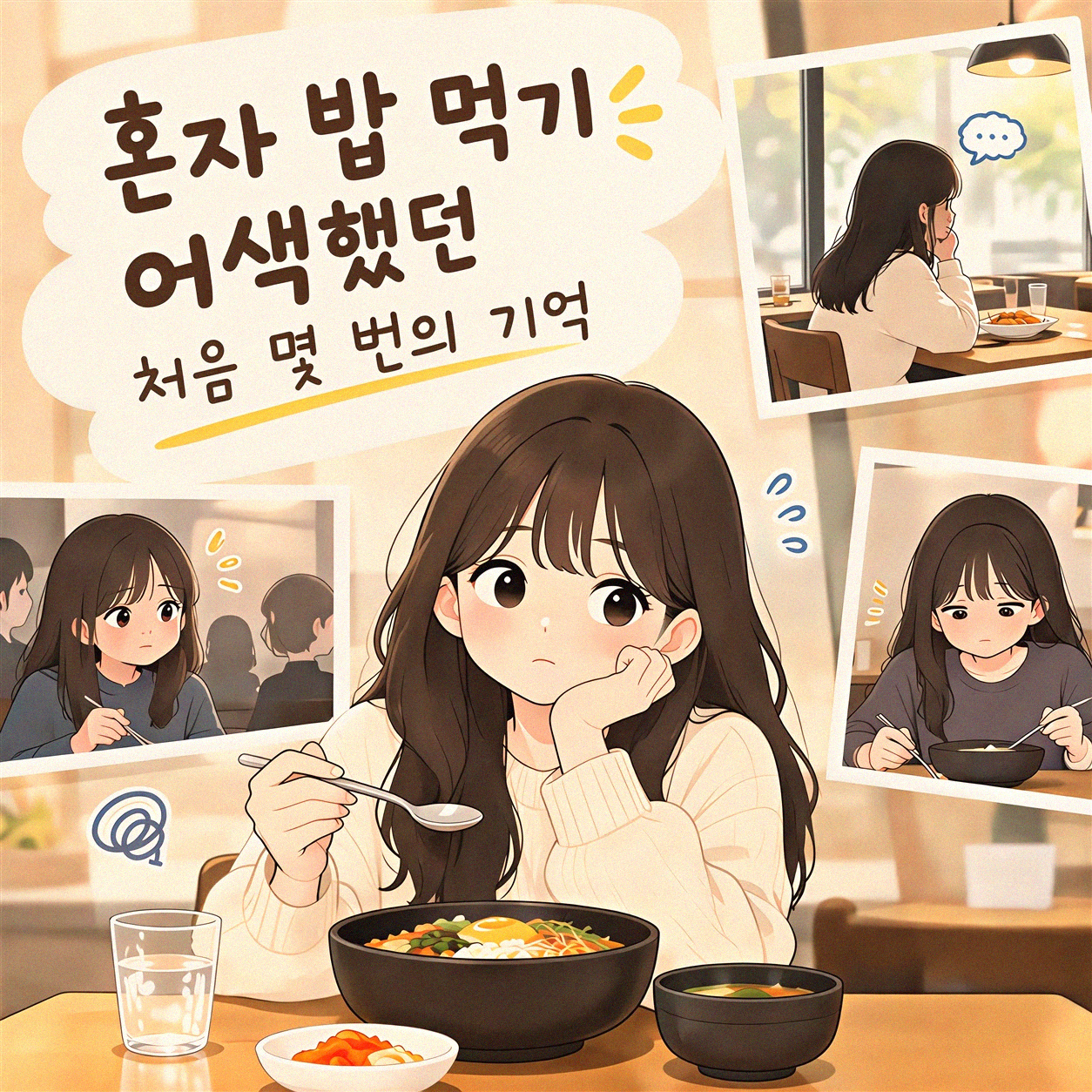 혼자 밥 먹는 여행, 언제부터 편해졌을까요
