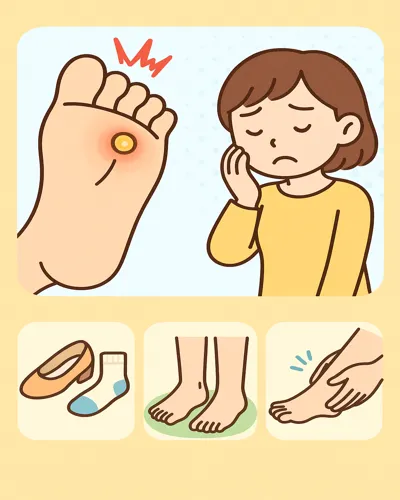 티눈 초기증상과 예방6