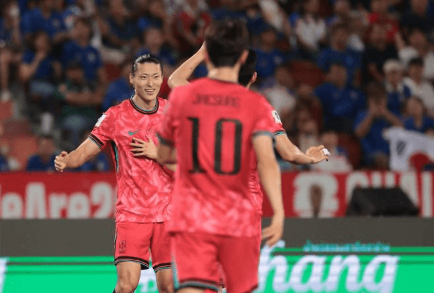 북중미월드컵 아시아지역 2차예선 한국 태국 축구 경기