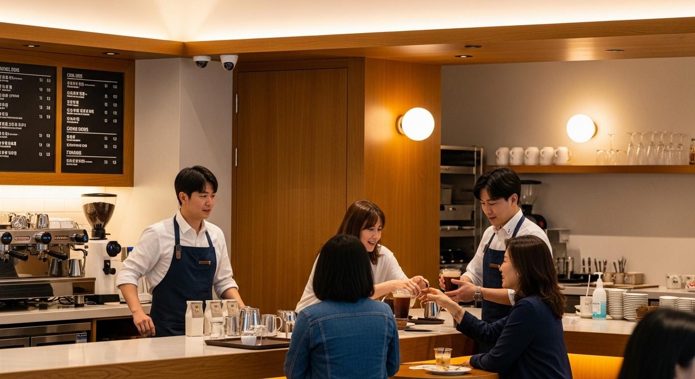 김포공항내 카페