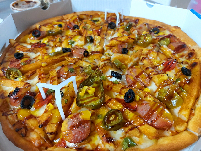 반올림피자샵 스파이시 도이치