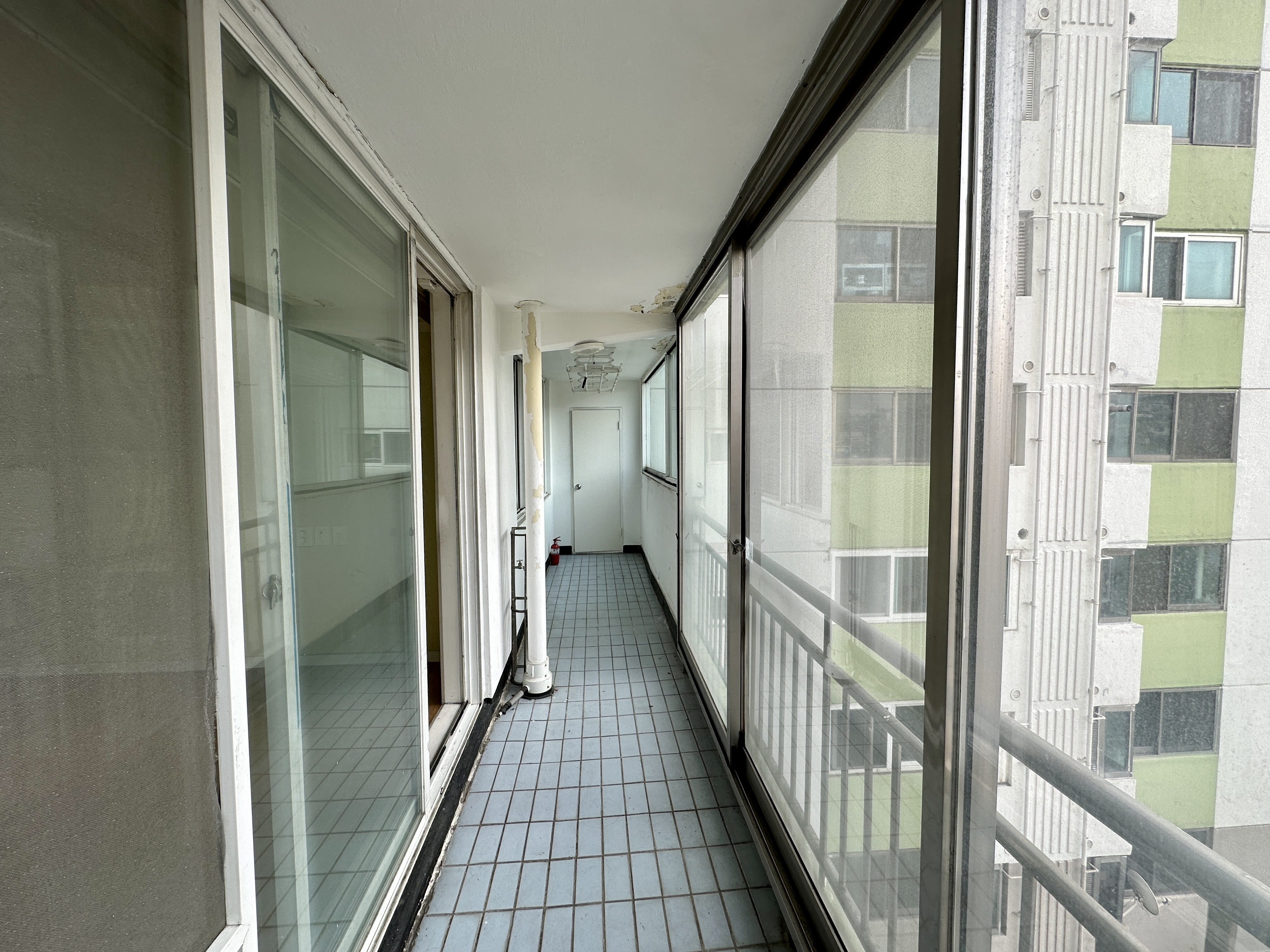 도화동 동아아파트 베란다