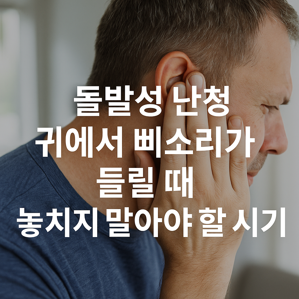 돌발성 난청