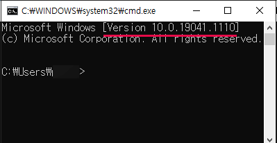 윈도우10 OS버전