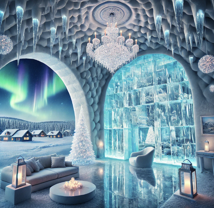 스웨덴 아이스 호텔 - 얼음과 눈으로 만들어진 마법 같은 공간