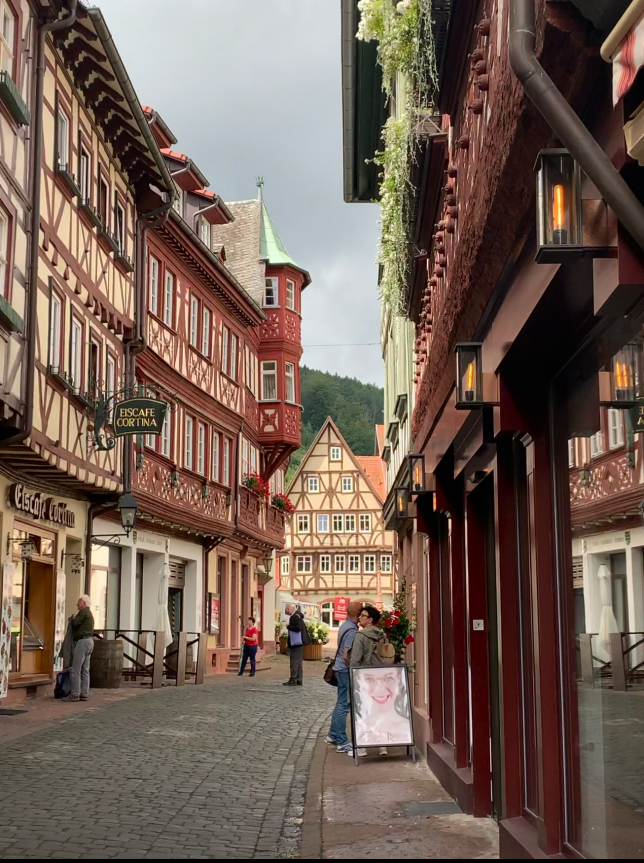 밀튼버그 다운타운 걸으며