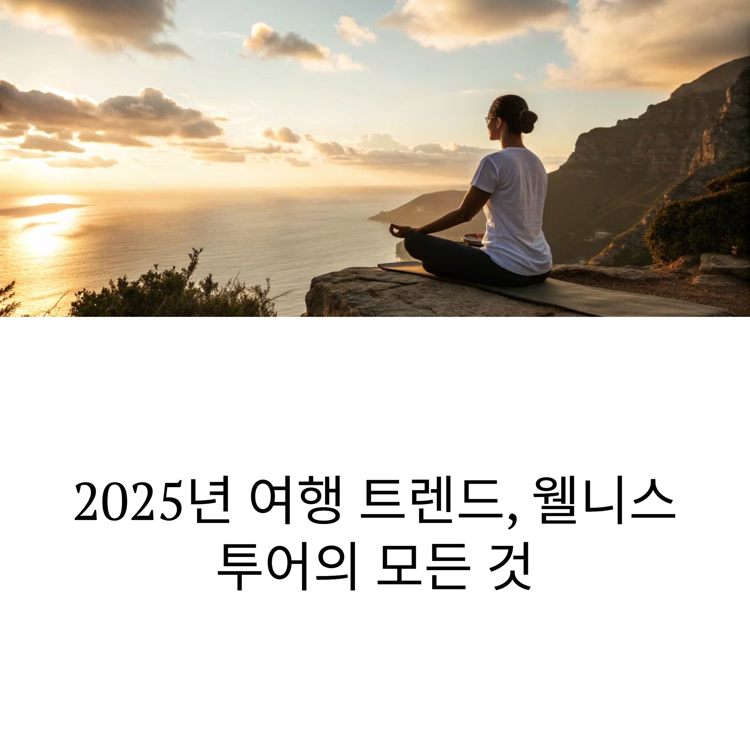 몸과 마음을 위한 웰니스 투어란?