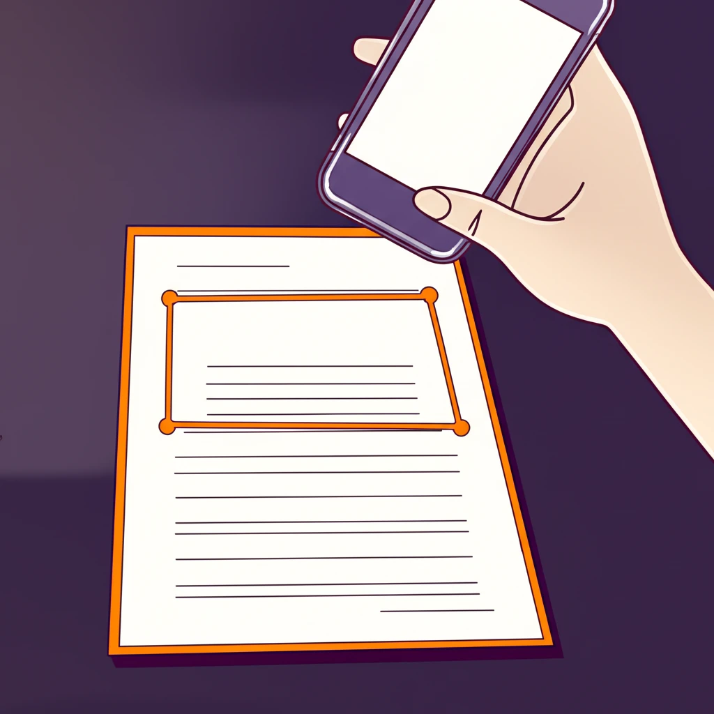 모바일 스캔 앱 설치부터 카톡 메일 ..