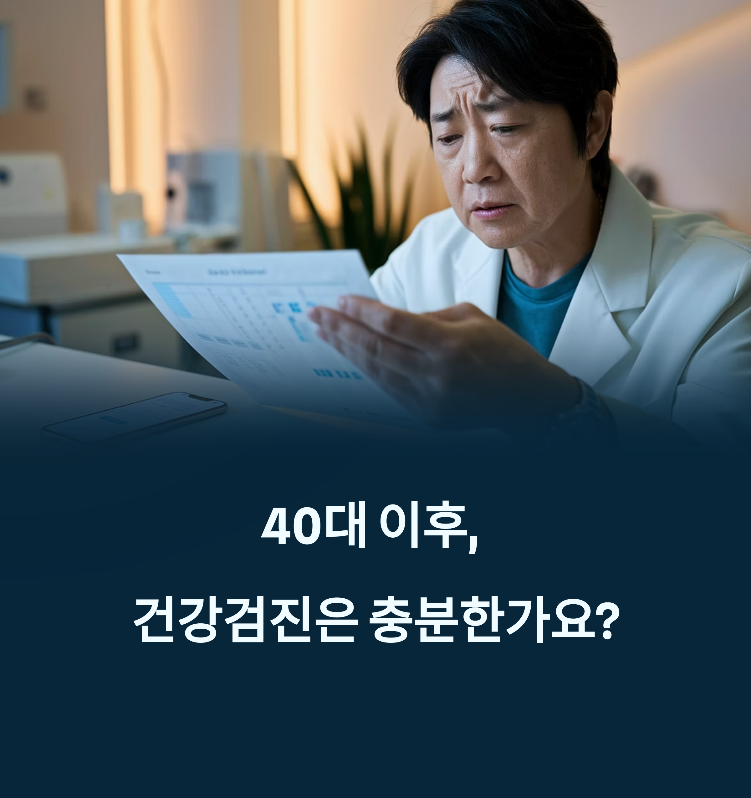 건강검진 주기, 중년이라면 이렇게 바꿔야 합니다! 에 대한 이미지