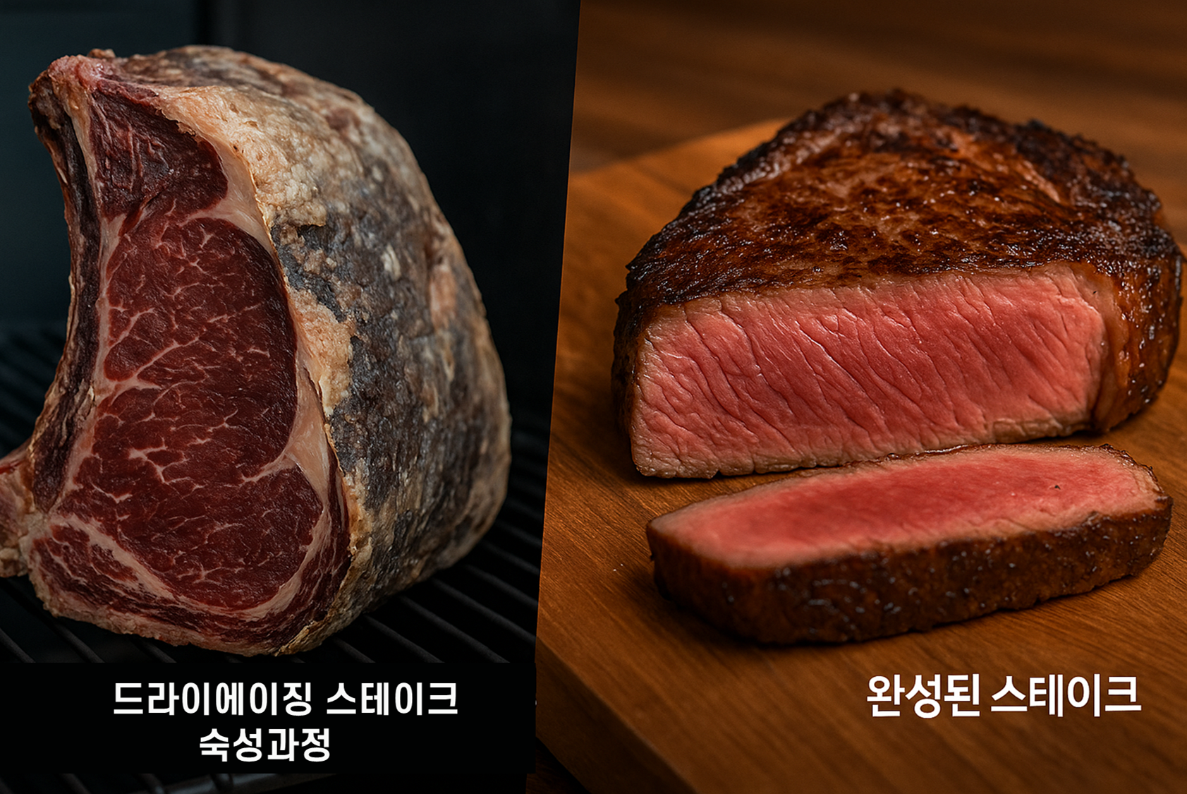 공기가 잘 통하는 환경에서 2주에서 길게는 6주까지 숙성