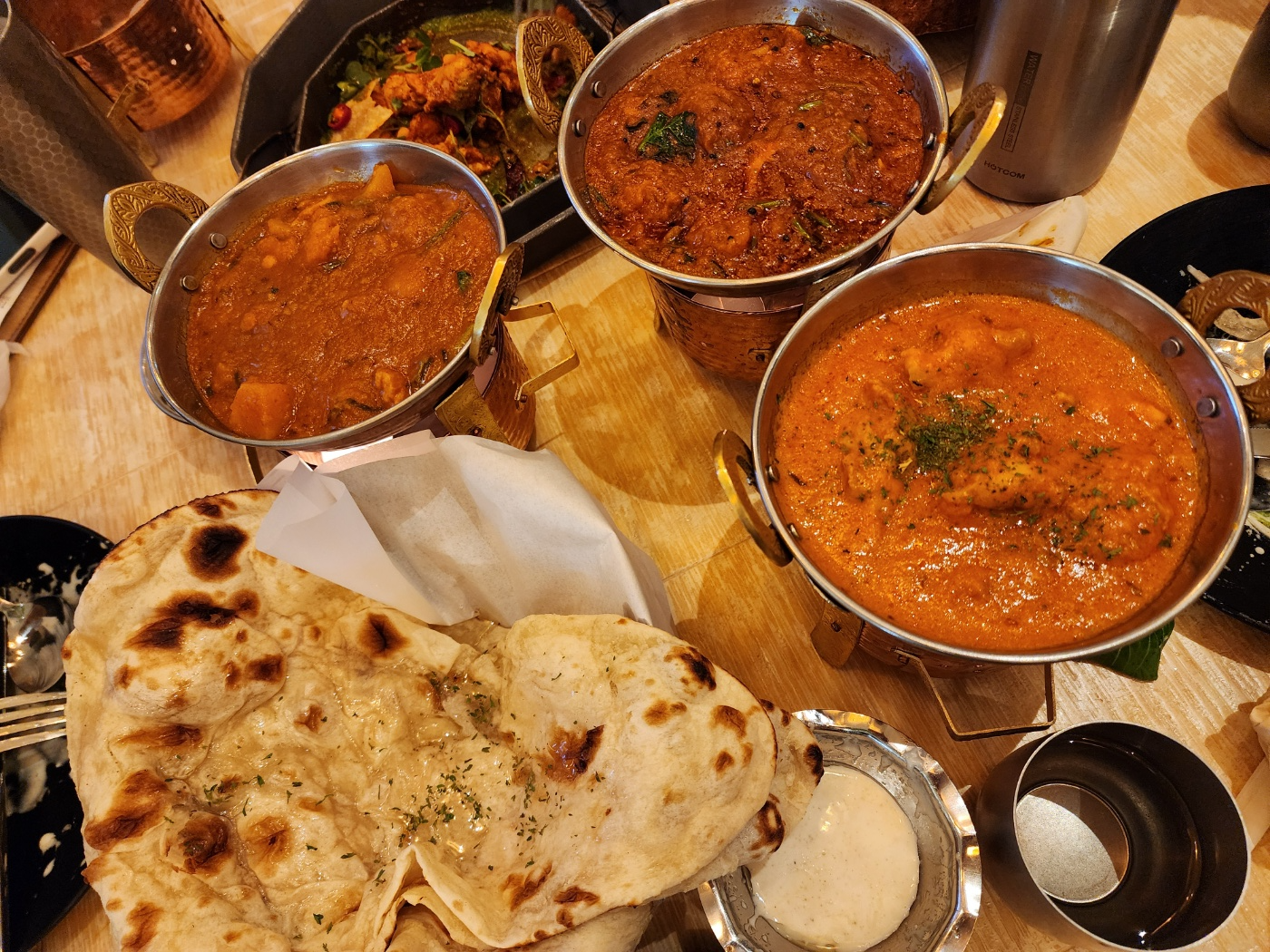 3가지의 커리와 3가지의난