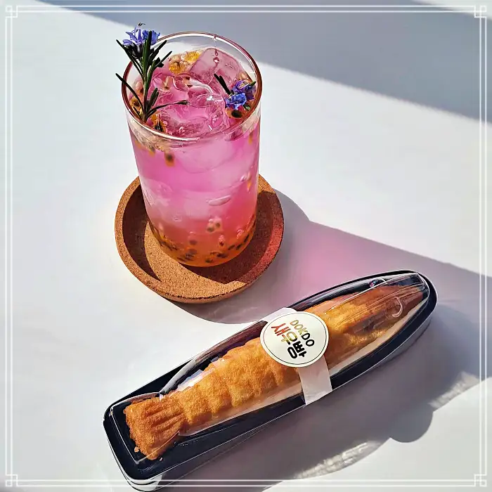 울릉도 맛집 디저트 카페, 독도새우빵