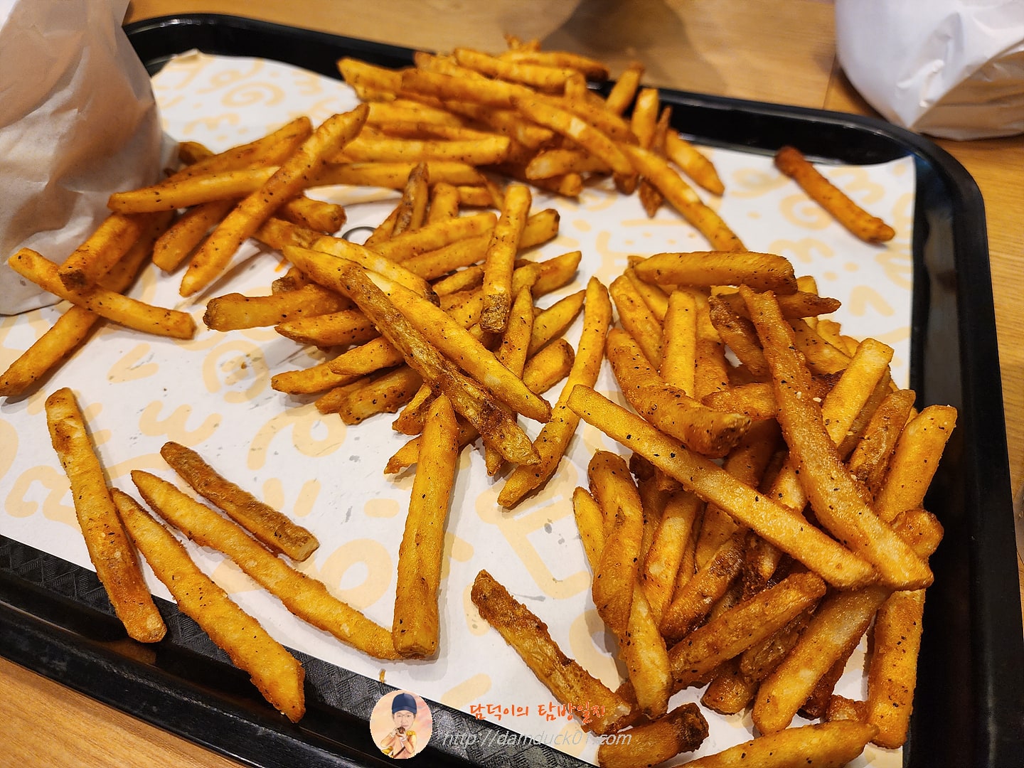 텍사스바베큐치킨버거 세트