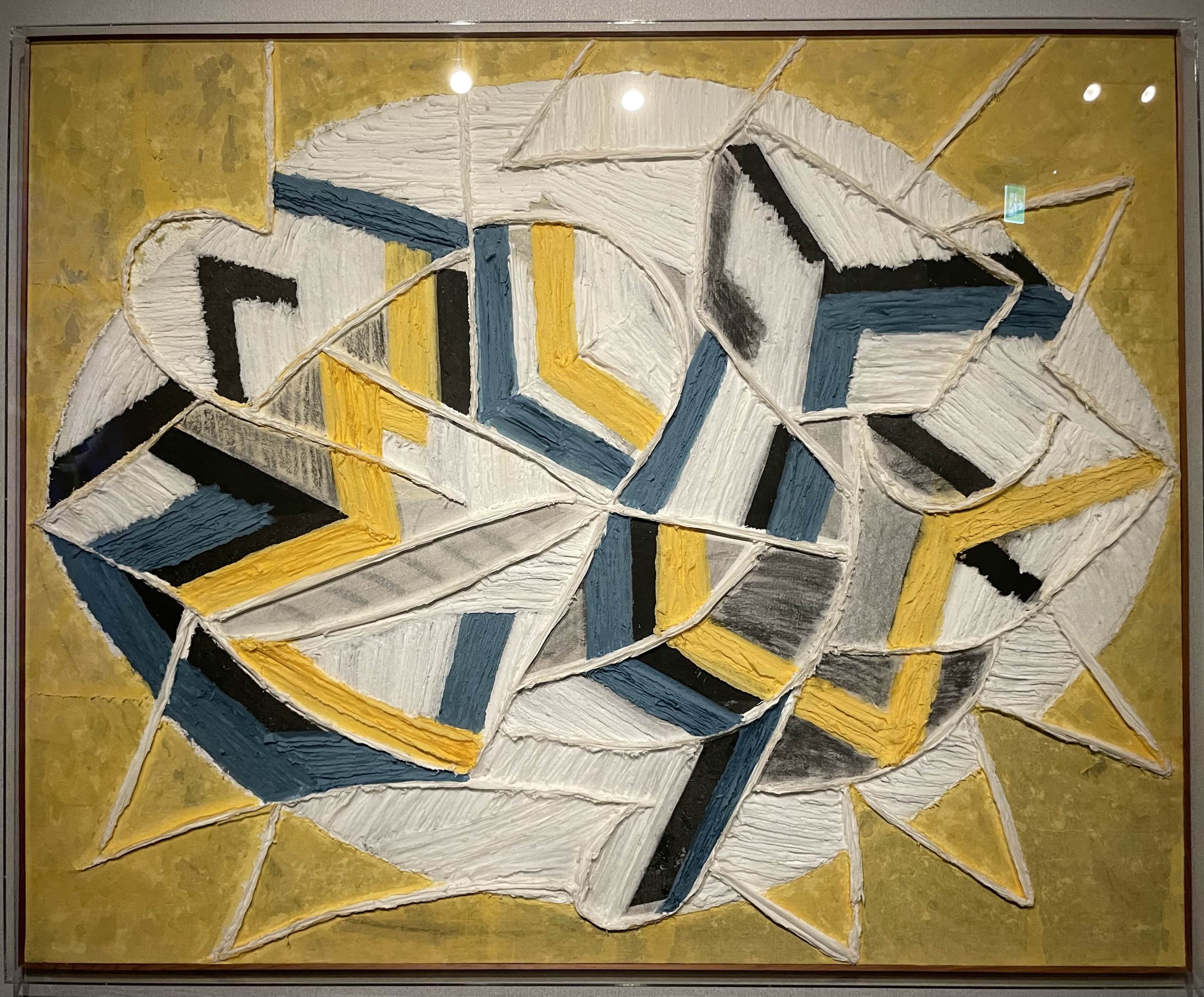 한묵-황색의 핵 (1986, 콜라주)