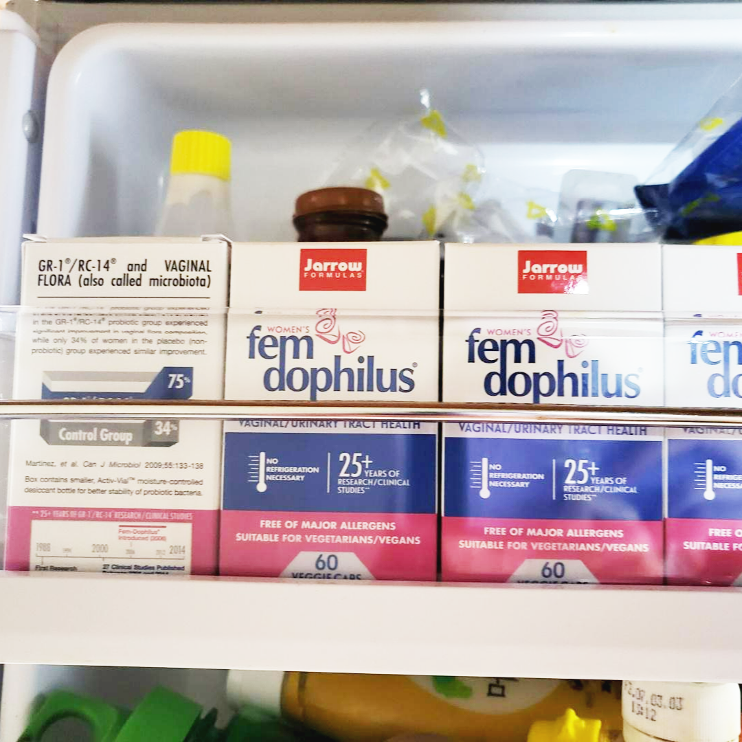 냉장고에 보관중인 자로우 펨 도피러스