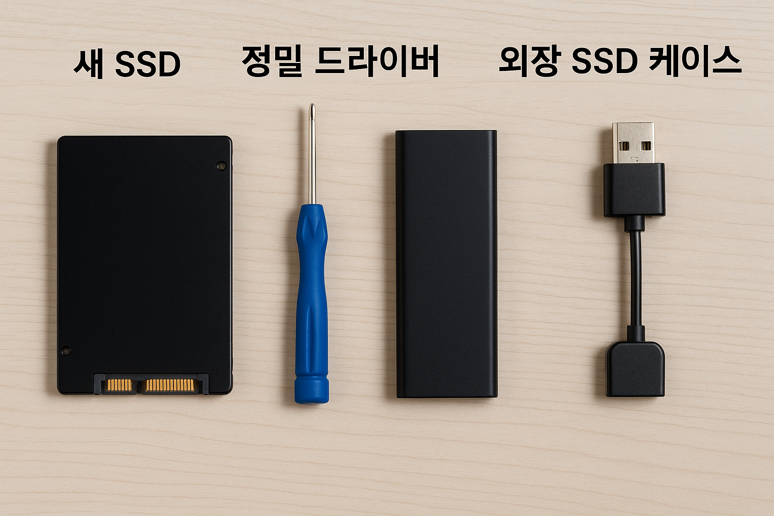 노트북 SSD 교체 방법 정리｜초보자도 가능한 순서 가이드