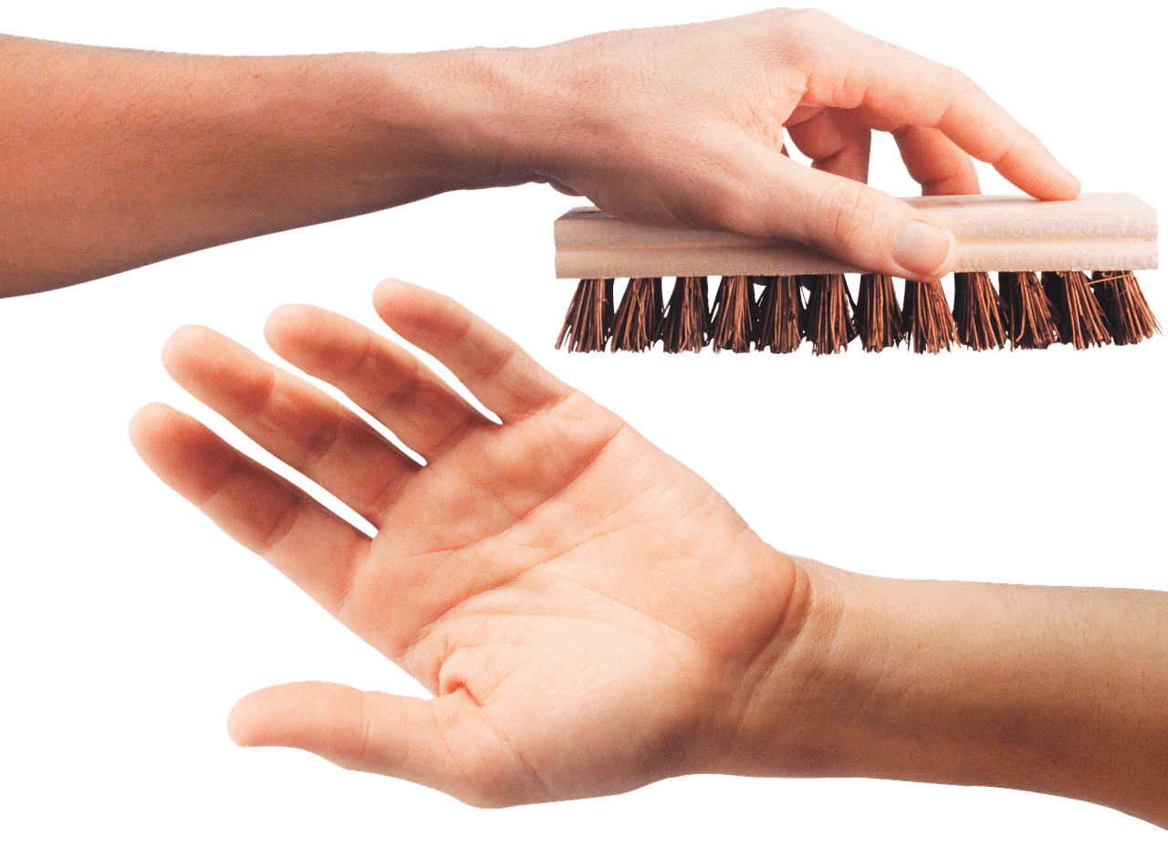 솔로 손을 문지를 려고 하는 이미지