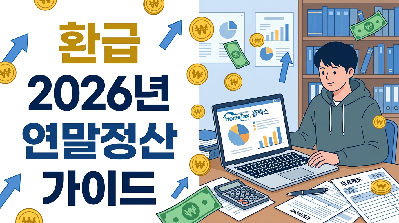 2026 대학원생 세금 신고 총정리 연구비 장학금 RA 소득세 환급 대표 이미지