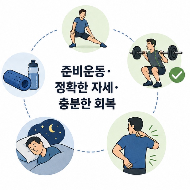 준비운동, 정확한 자세, 휴식과 수면, 통증 확인으로 정리한 크로스핏 부상 예방법