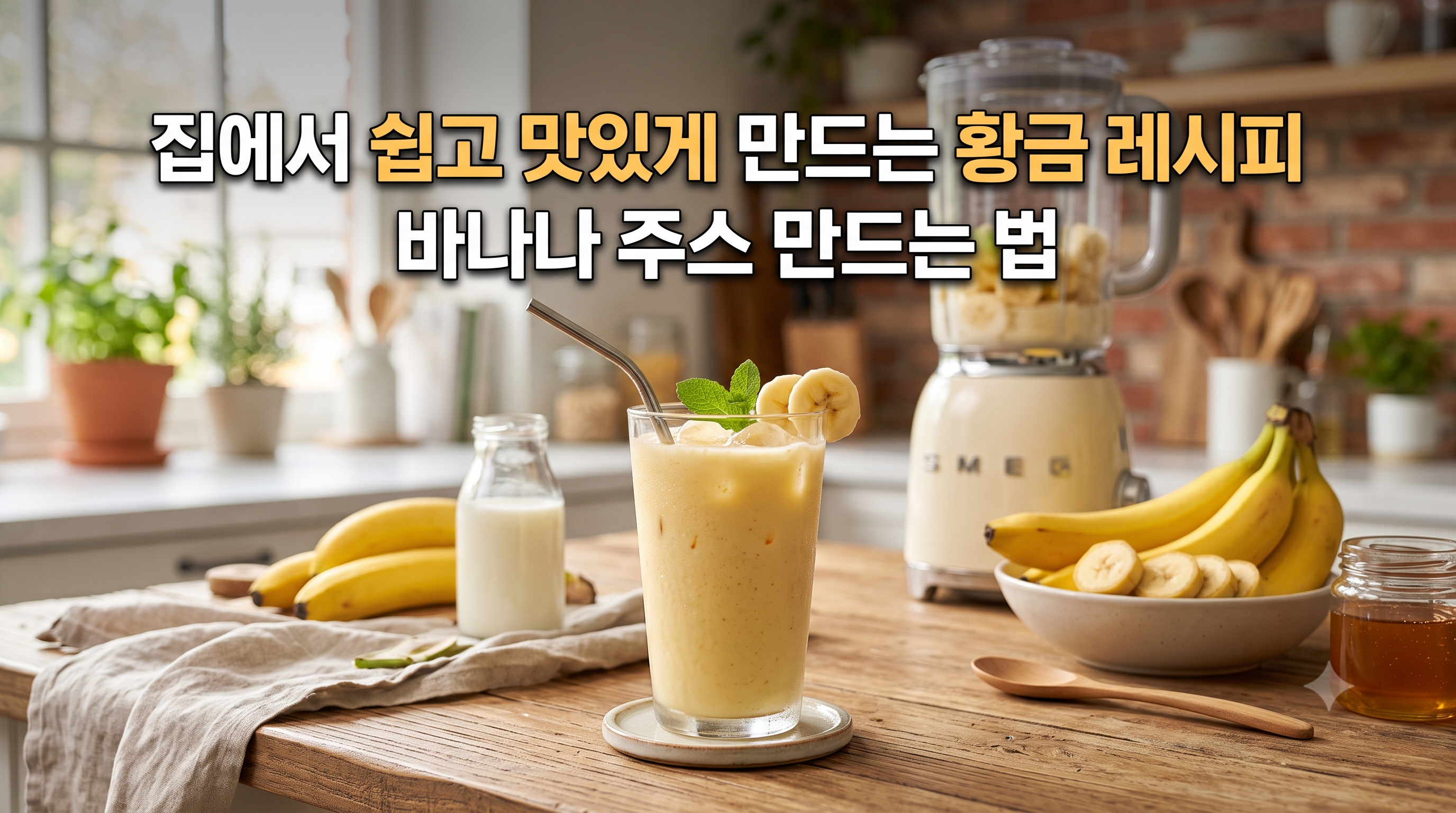 바나나-주스-만드는-법