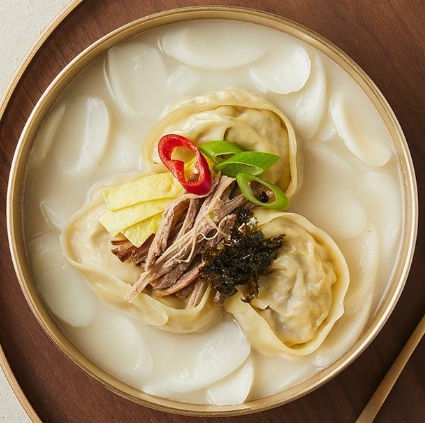 한국의 떡 종류 떡만둣국