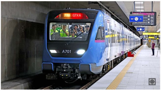 GTX-A 노선도 개통