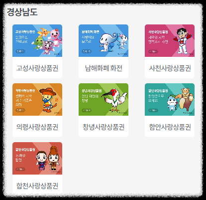 지역상품권 경상남도