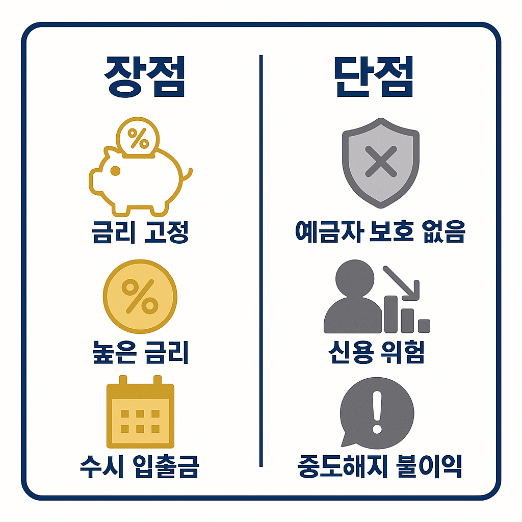 발행어음 장단점 요약 인포그래픽