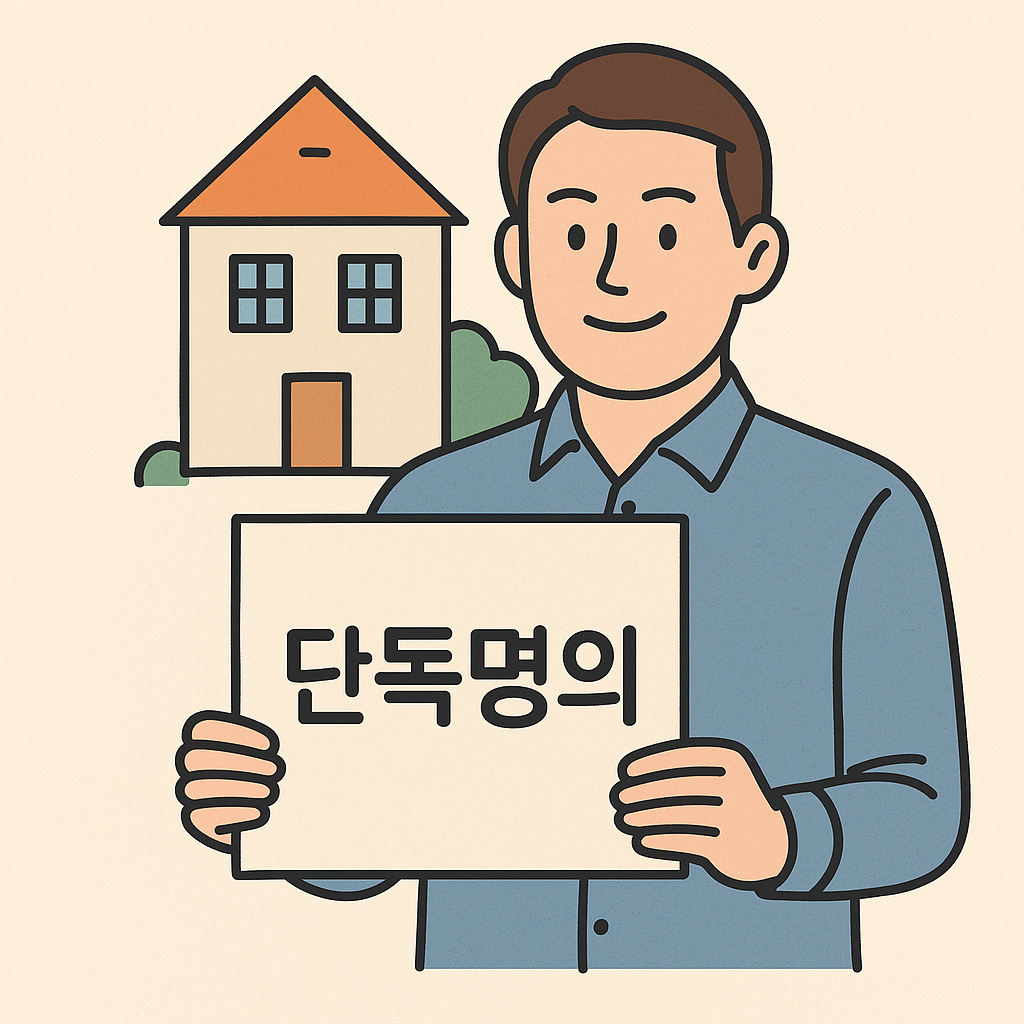 단독명의
