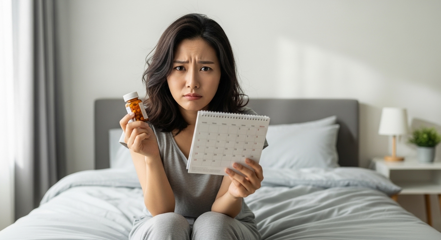 탈락성 출혈&amp;#44; 피임약 출혈