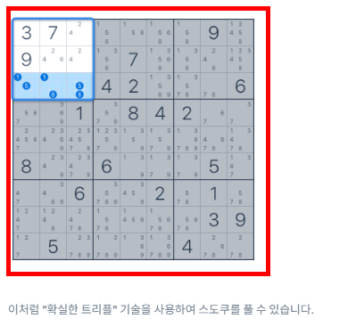 스도쿠 푸는요령 알아보기