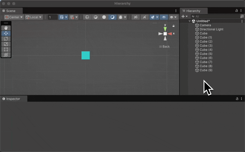 Unity 인스펙터에서 X,Y 축으로 R(-5, 5) 표현식을 사용하여 무작위로 정렬하는 방법