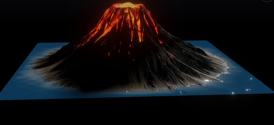 동북아 지진 벨트 주의보 이미지