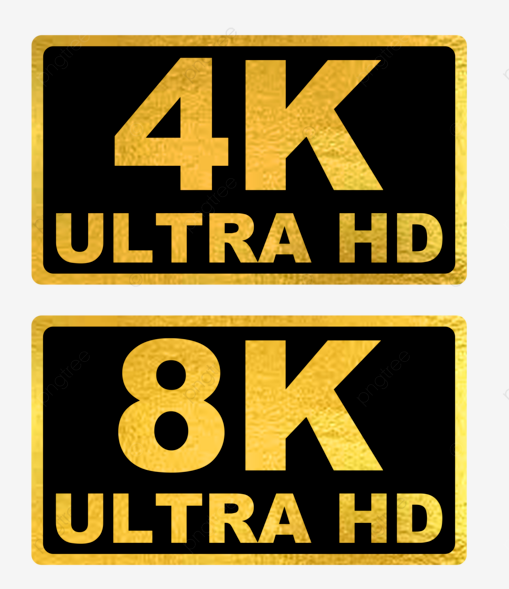 4k 8k 로고