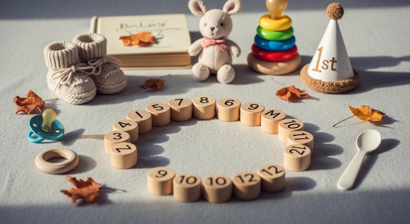 아기 열두달 기록