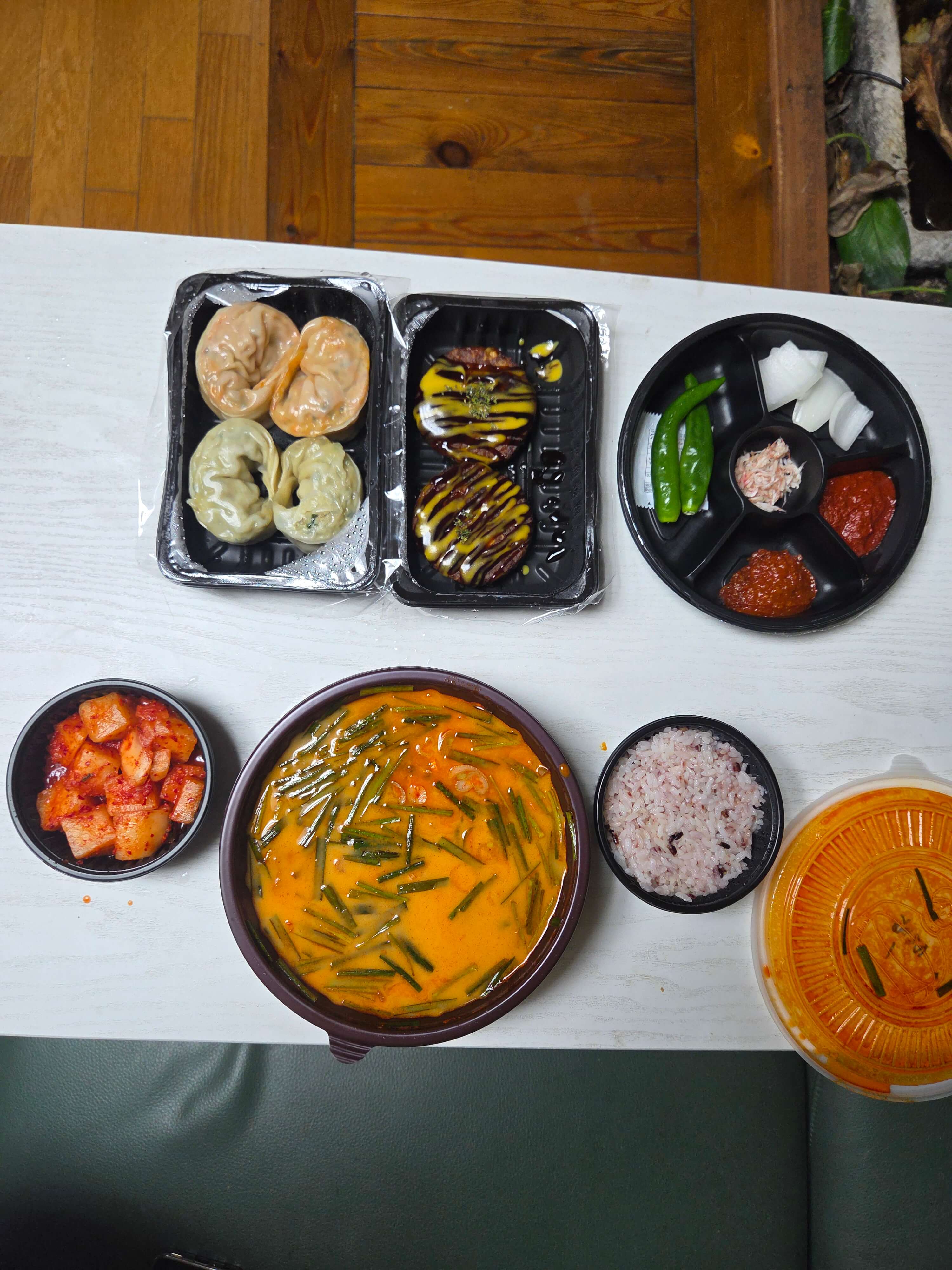 열정국밥 강북미아점 포장구성